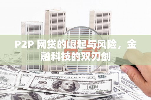 清溪P2P 网贷的崛起与风险，金融科技的双刃剑