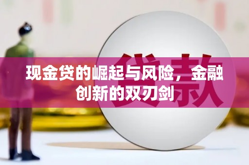 清溪现金贷的崛起与风险，金融创新的双刃剑