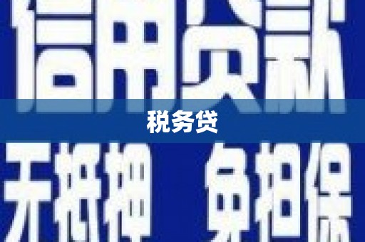 清溪税务贷