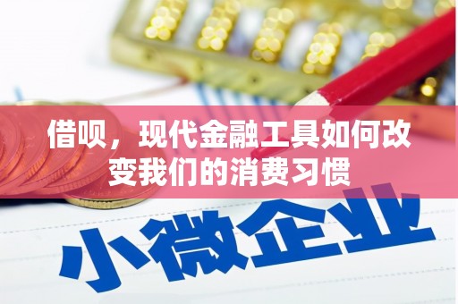 清溪借呗，现代金融工具如何改变我们的消费习惯