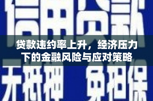 清溪贷款违约率上升，经济压力下的金融风险与应对策略